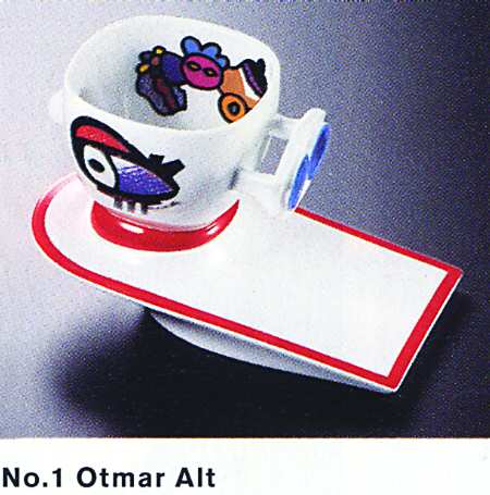 Rondo Extravaganza Flat Cup & Saucer Set