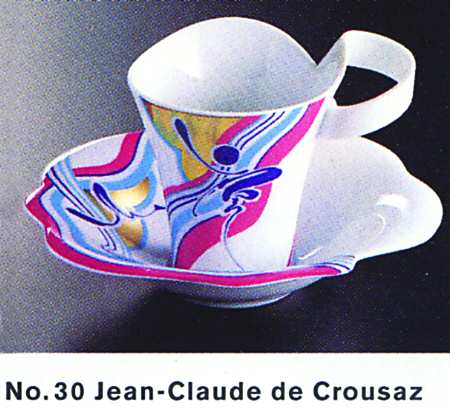 Rondo Extravaganza Flat Cup & Saucer Set