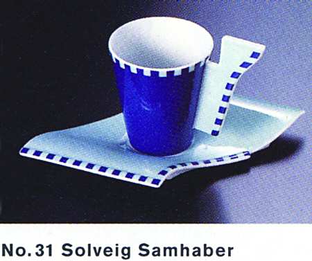 Rondo Extravaganza Flat Cup & Saucer Set
