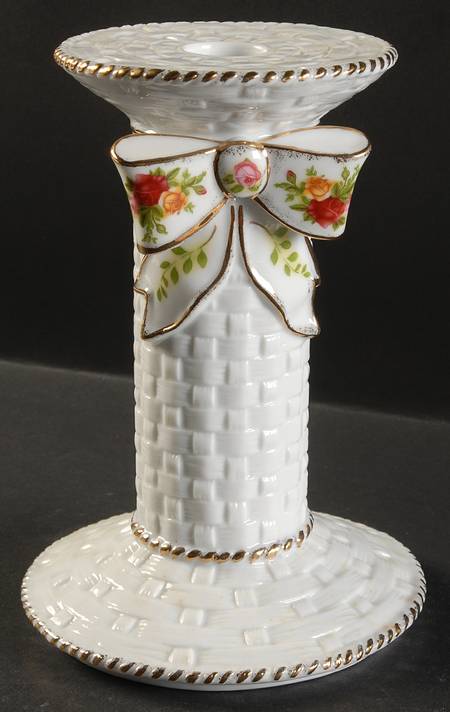 Old Country Roses 7" Candlestick by Royal Albert