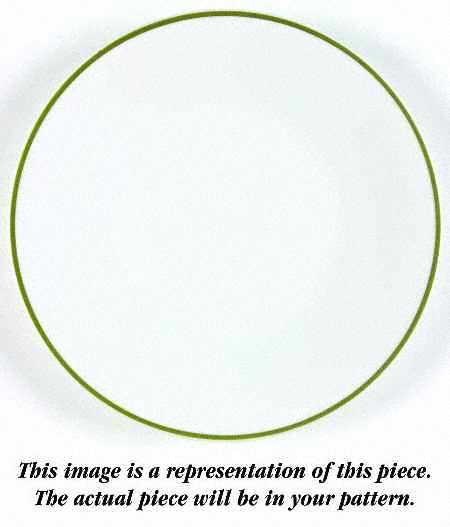 Dawn (Gold Trim) Dessert/Pie Plate