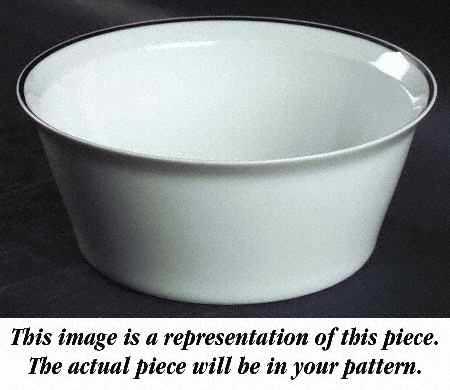Dawn (Gold Trim) 6" Round Vegetable Bowl