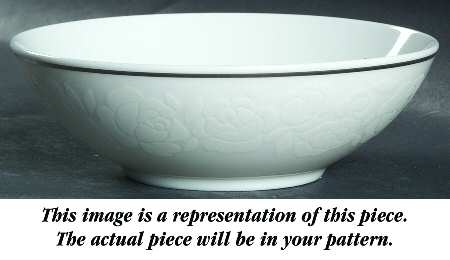 Greek Key Fruit/Dessert (Sauce) Bowl