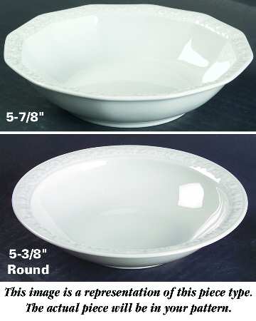Almond Blossom Rim Fruit/Dessert (Sauce) Bowl