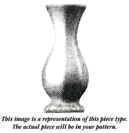 Maria White (12 Sided) 18" Vase