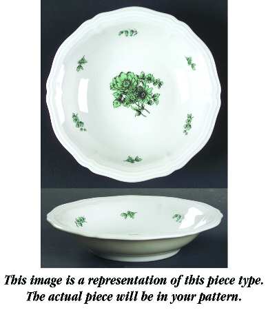 Chippendale All White Fruit/Dessert (Sauce) Bowl