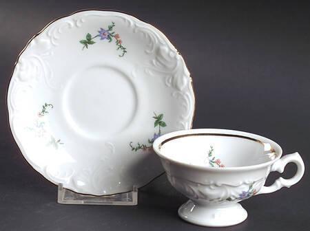 RKT23 Footed Demitasse Cup & Saucer Set