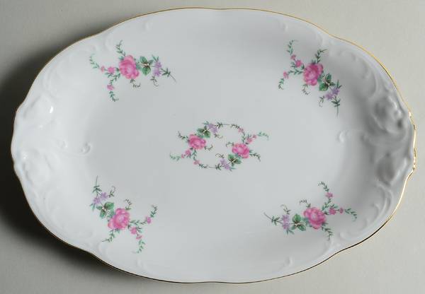 RKT23 11" Oval Serving Platter
