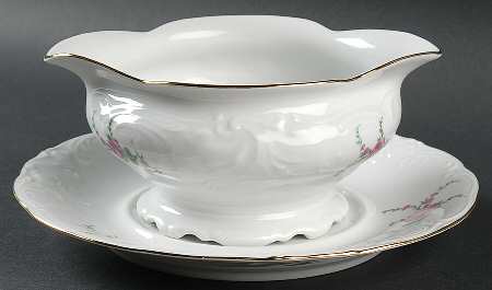 RKT23 Round Gravy Boat & Underplate