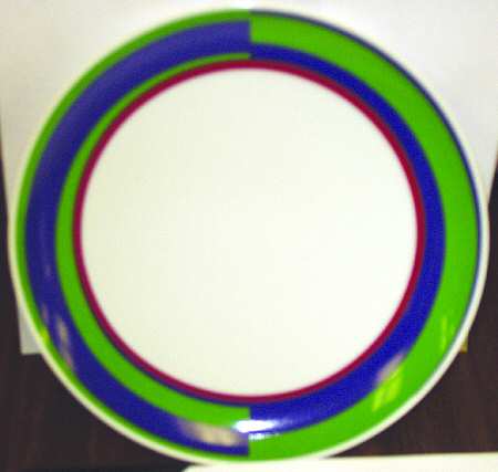Fantasy Blue Dinner Plate
