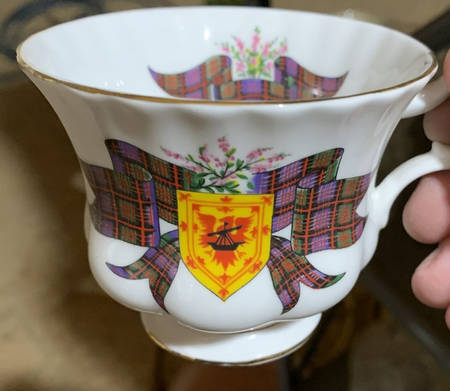 Scottish Tartan Series Footed Cup
