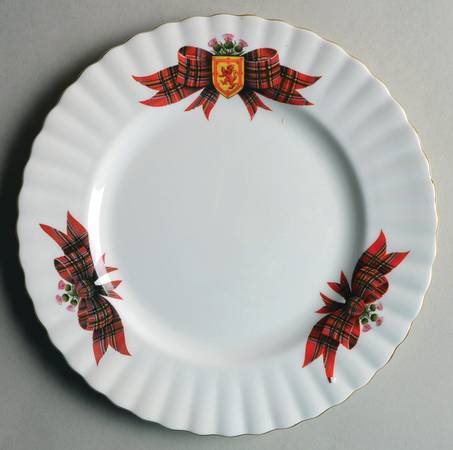 Scottish Tartan Series Salad Plate