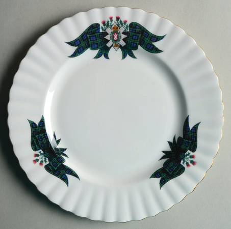 Scottish Tartan Series Salad Plate