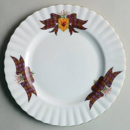 Scottish Tartan Series Salad Plate