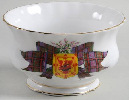 Scottish Tartan Series Mini Open Sugar Bowl