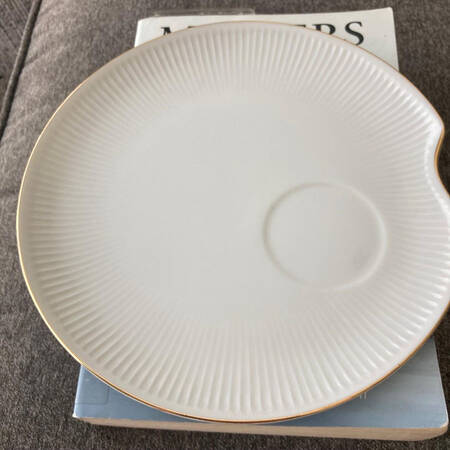 Snowwhite Snack Plate