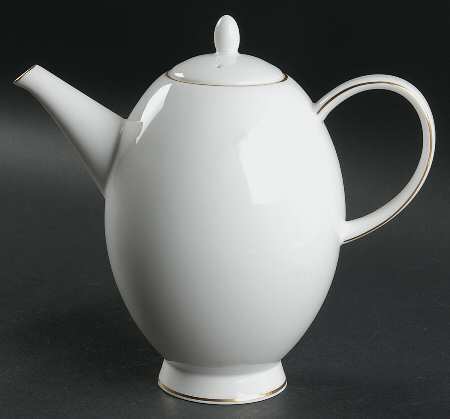 Symmetry Gold Coffee Pot & Lid