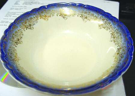 1117 (Blue Edge) Coupe Cereal Bowl