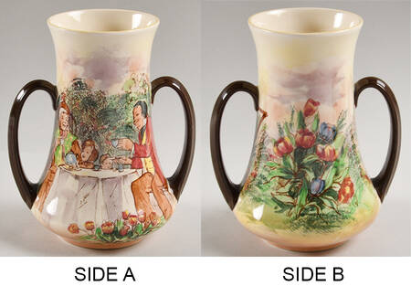 A Hundred Years Ago by Royal Doulton