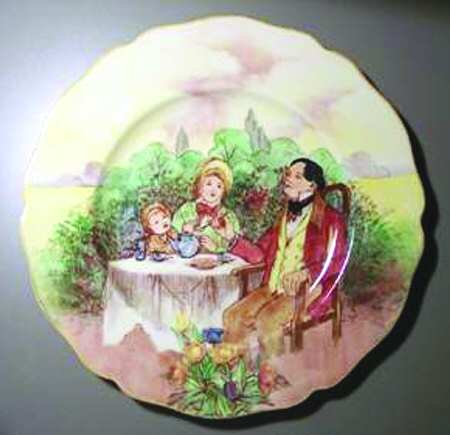 A Hundred Years Ago Dessert/Pie Plate