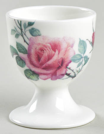 English Rose (Ribbed, No Trim) Single Egg Cup