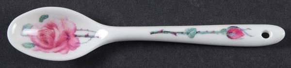 English Rose (Ribbed, No Trim) Teaspoon