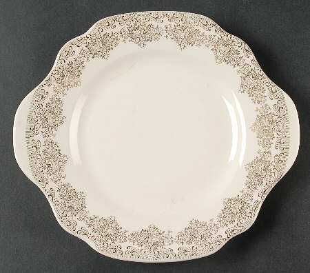 1117 (Gold Filigree) Relish/Gravy Underplate