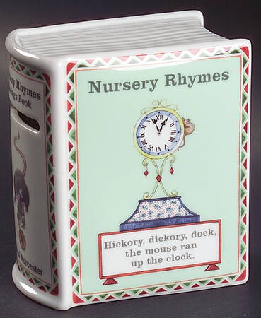Nursery Rhymes Round Money Box