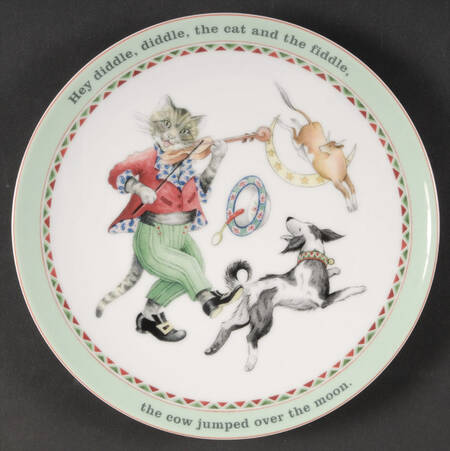 Nursery Rhymes Child's Plate