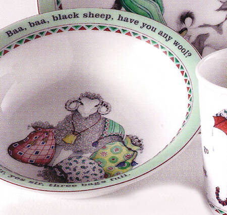 Nursery Rhymes Oatmeal Bowl