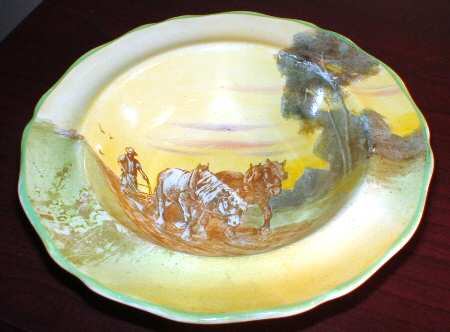 Ploughing Rim Cereal Bowl