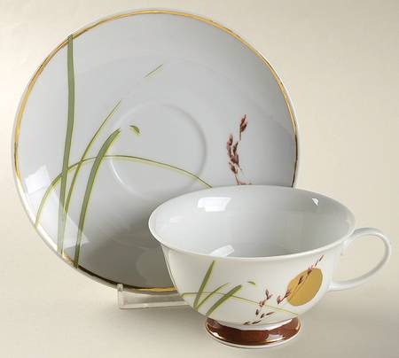 Inspiration Footed Cup & Saucer Set