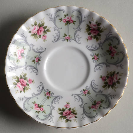 Love Story Series Saucer for Footed Cup