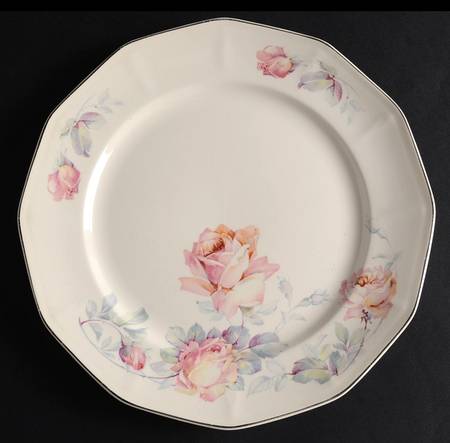 Rose Mary Luncheon Plate