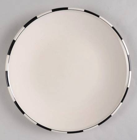 Monochrome Salad Plate
