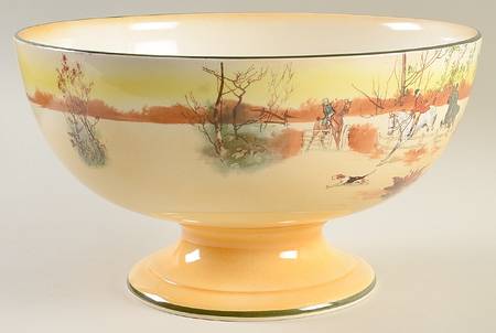 Hunting (John Peel, Earthenware) Punch Bowl