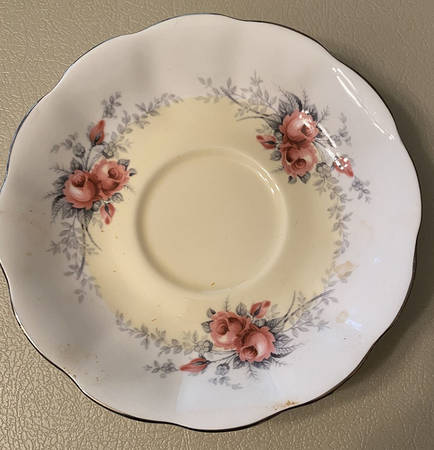 Rose Marie Series Saucer for Footed Cup