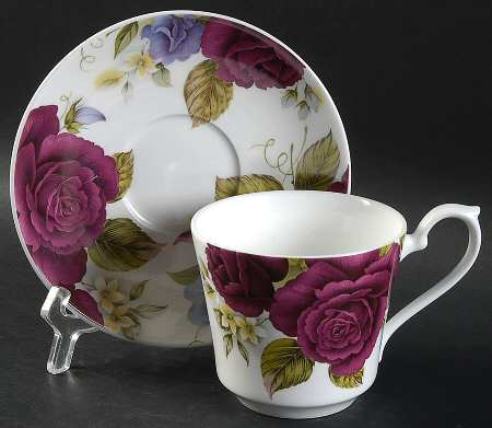 RST113 Flat Cup & Saucer Set