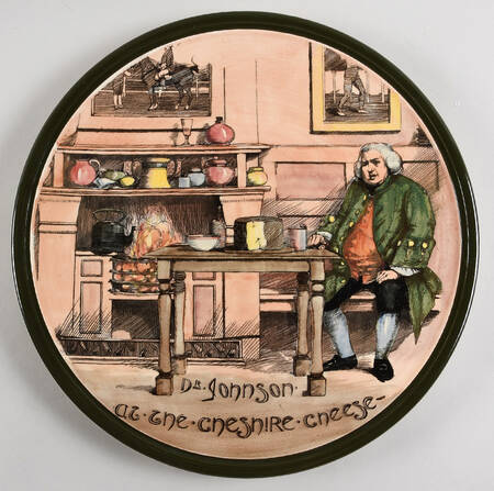 Doctor Johnson Plate Wall