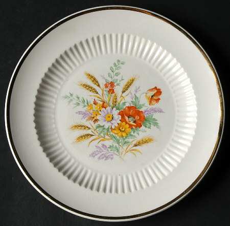 Golden Dawn Salad Plate