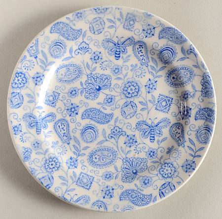 Chintz Blue Toy Plate