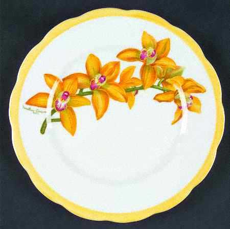 Orchids of Merit Bread & Butter Plate