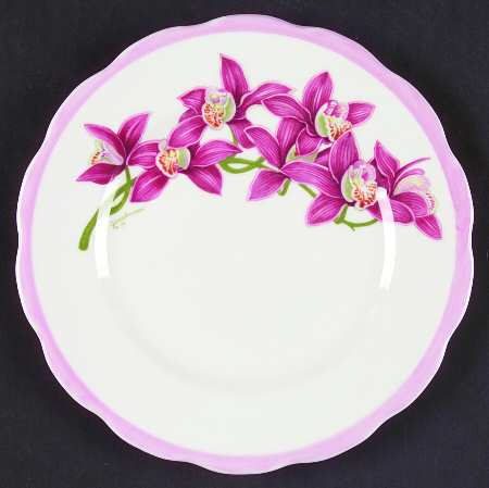 Orchids of Merit Bread & Butter Plate