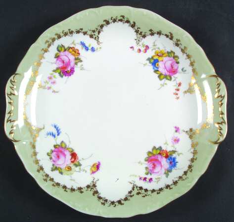 8411 Handled Cake Plate