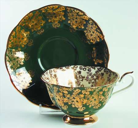 Empress Series Footed Cup & Saucer Set