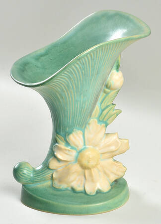 Peony Nile Green 8" Cornucopia
