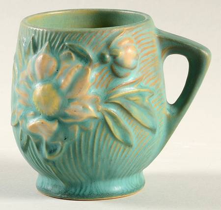 Peony Nile Green Mug