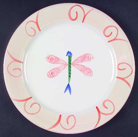 Dragonfly Dinner Plate