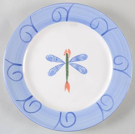 Dragonfly 12" Chop Plate (Round Platter)