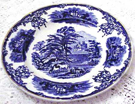 Sylvan (Gold Trim) Salad Plate